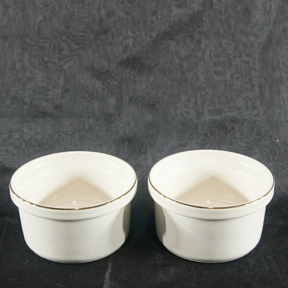 John Wagner & Sons pair of small dipping dish EUC - Picture 2 of 3